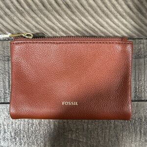 Fossil Brown Leather Wallet